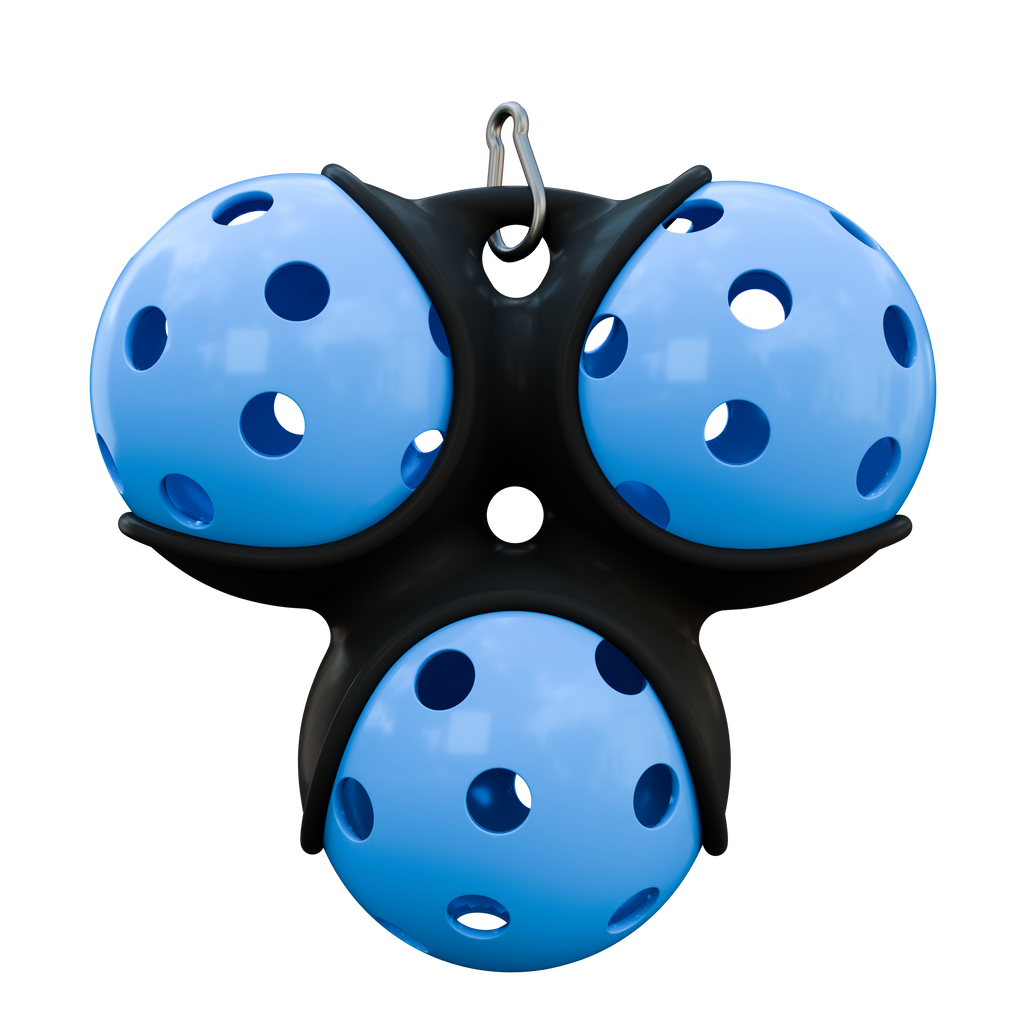 The Pickle Pocket - 3 Ball Pickleball Holder