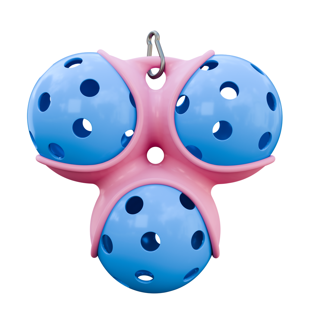The Pickle Pocket - 3 Ball Pickleball Holder