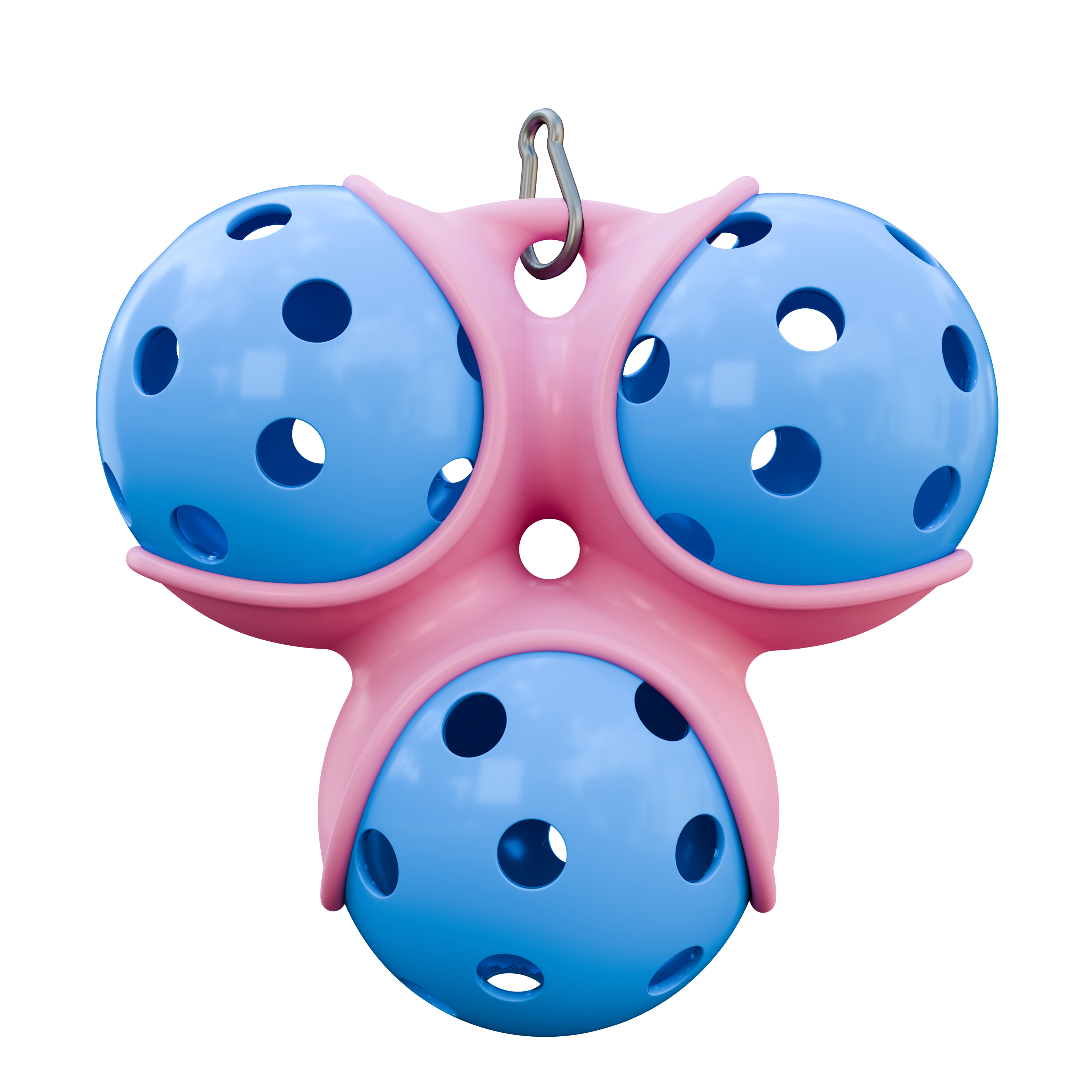 The Pickle Pocket - 3 Ball Pickleball Holder