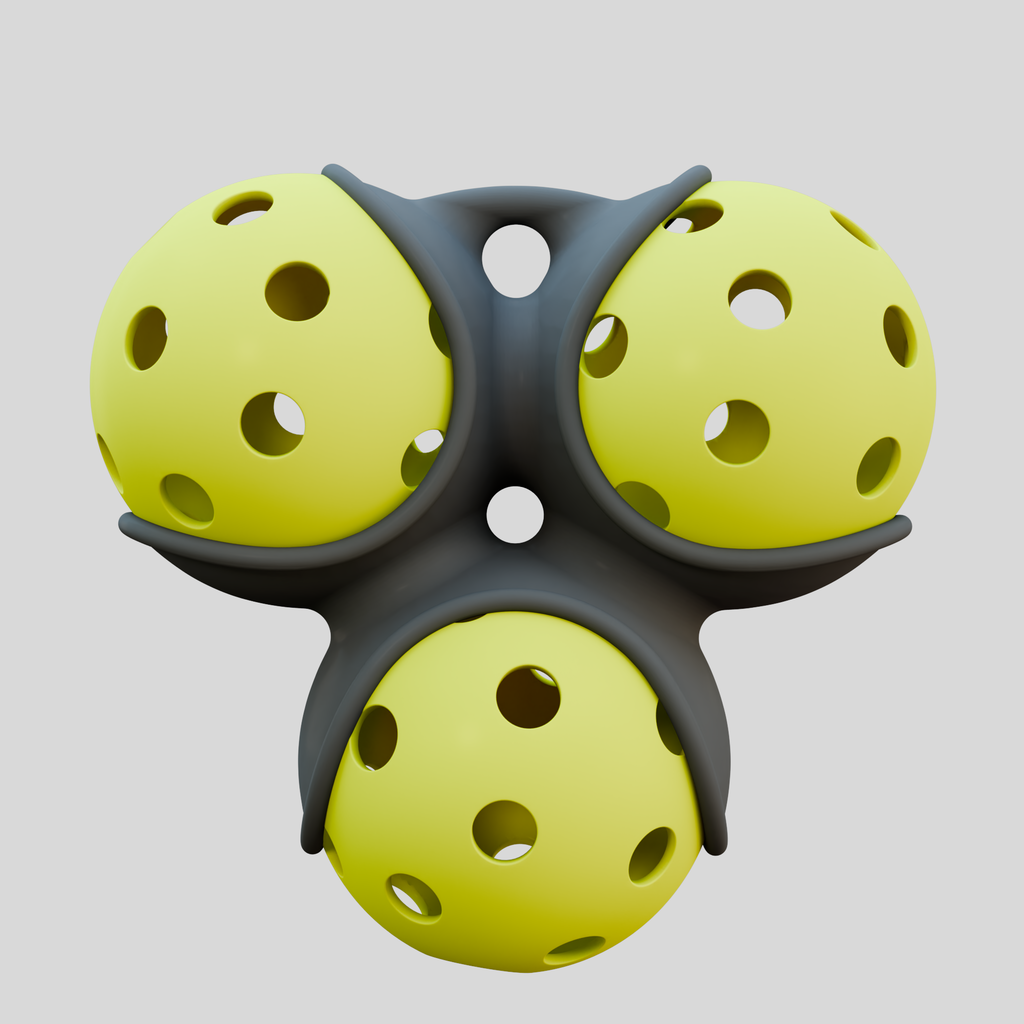 Tri Pickle Pocket – 3 Ball Pickleball Holder