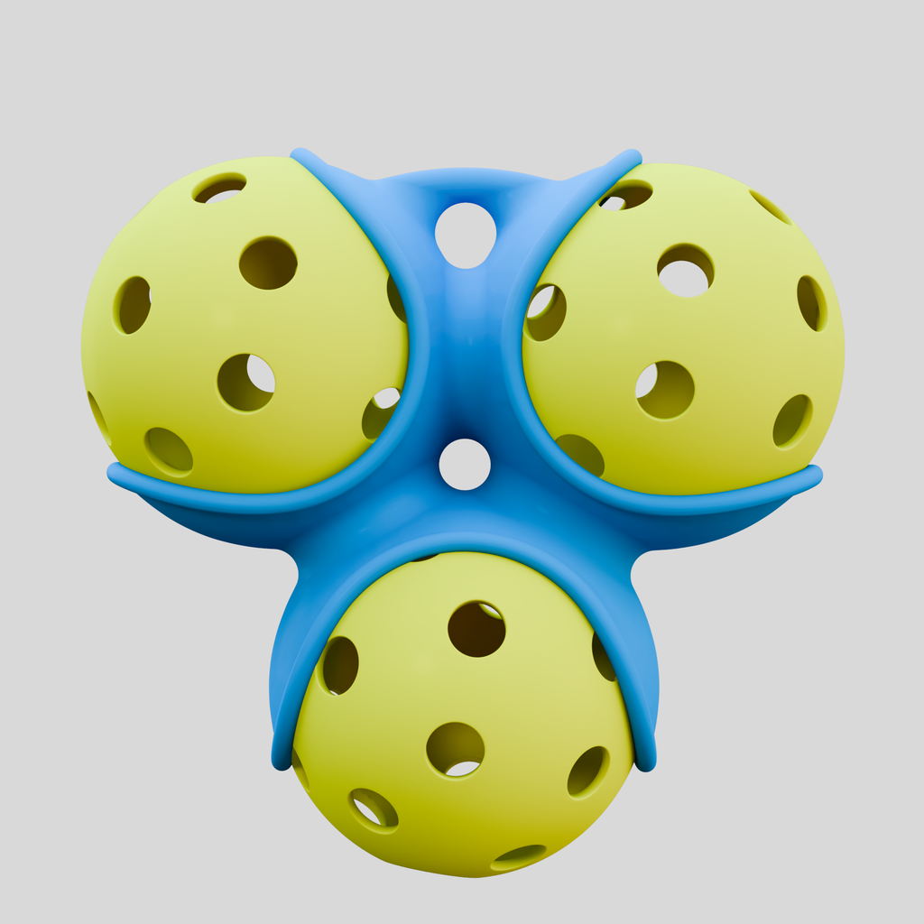 Tri Pickle Pocket – 3 Ball Pickleball Holder