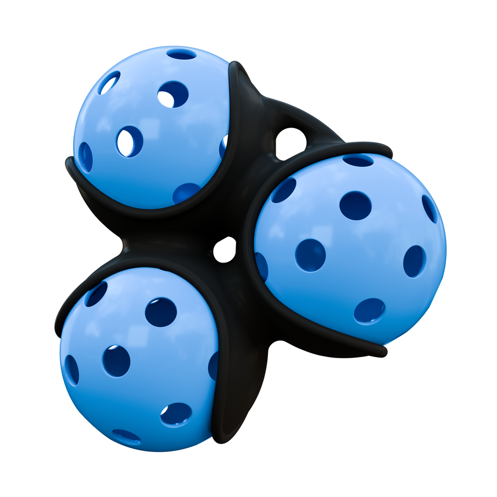 The Pickle Pocket - 3 Ball Pickleball Holder