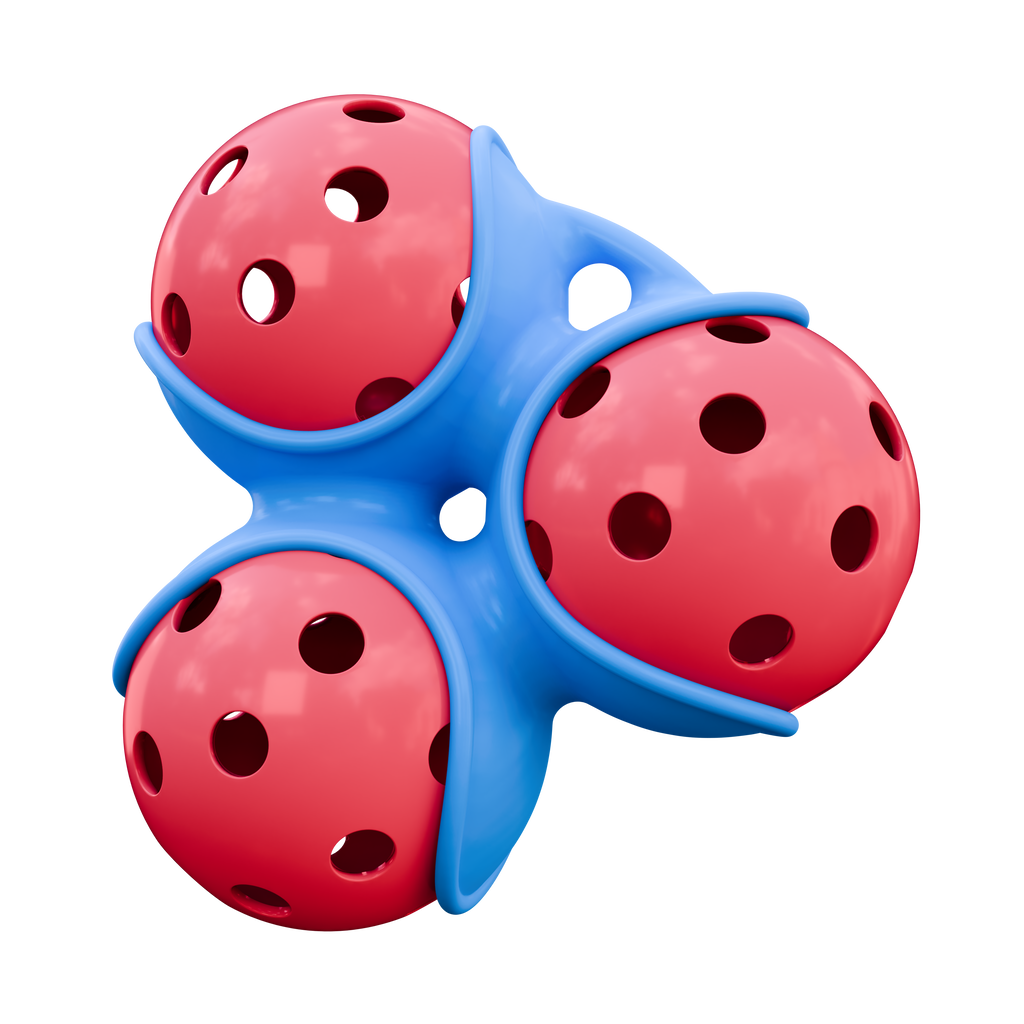 The Pickle Pocket - 3 Ball Pickleball Holder