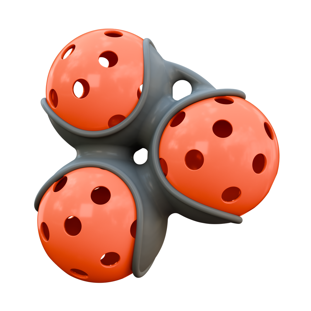 The Pickle Pocket - 3 Ball Pickleball Holder