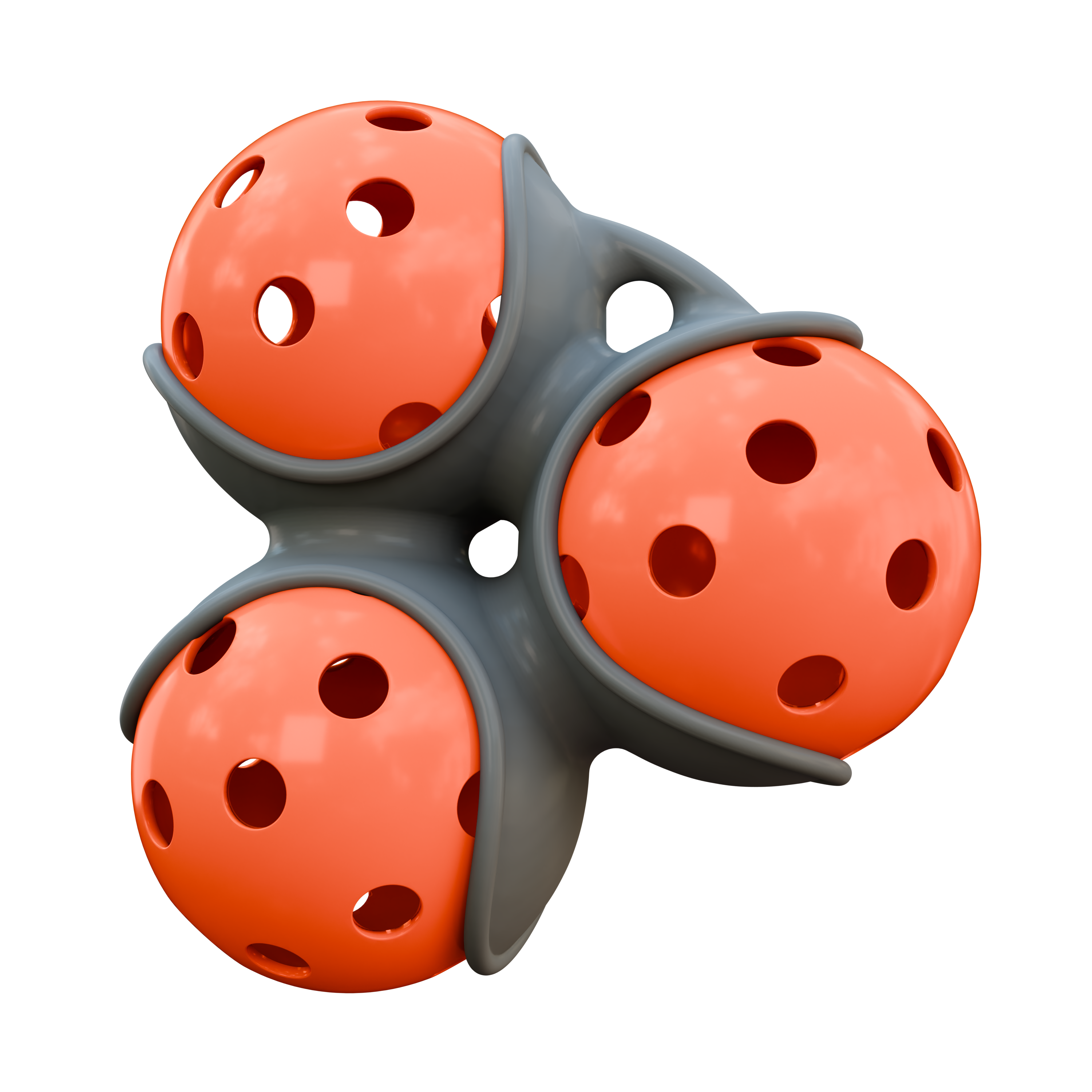 The Pickle Pocket - 3 Ball Pickleball Holder